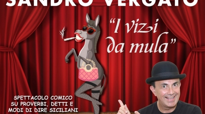 Al Teatro Garibaldi di Enna, la geniale poliedricità di Sandro Vergato