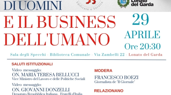 Convegno: I mercanti di uomini e il business dell'umano