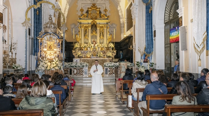 ENTUSIASMANTE VISITA GUIDATA AL CASTELLO/SANTUARIO DI CASALUCE