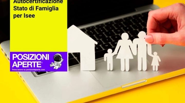 Autocertificazione Stato di Famiglia per Isee