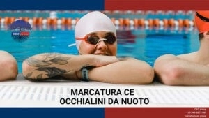 Marcature ce occhialini da nuoto