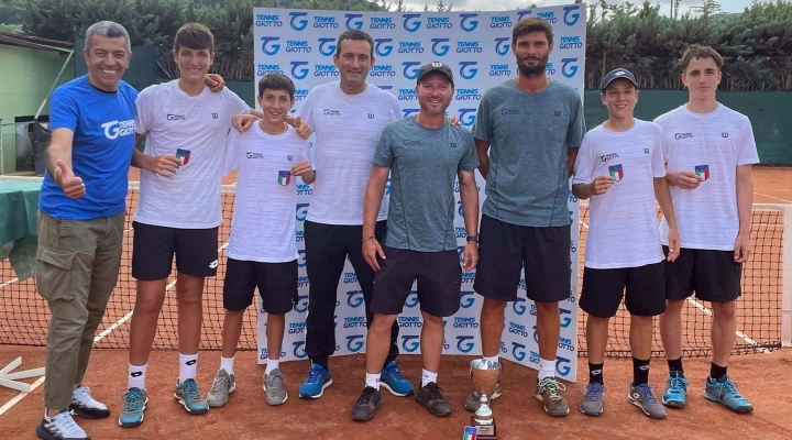 Il Tennis Giotto è campione di Toscana con l’Under16