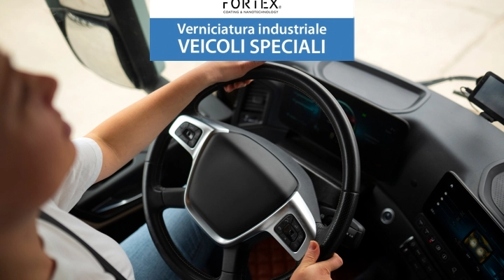 Verniciatura industriale per veicoli speciali: la soluzione per una personalizzazione funzionale