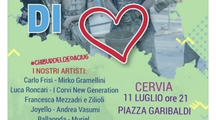 A Cervia grande concerto per l’alluvione dell’Emilia Romagna 