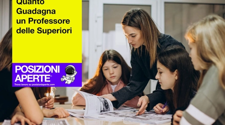 Quanto Guadagna un Professore delle Superiori