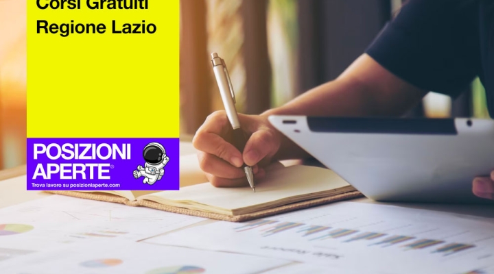 Corsi Gratuiti Regione Lazio