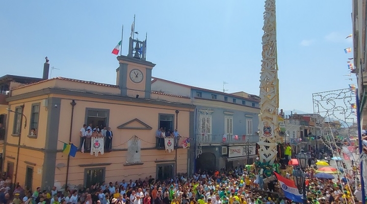 Brusciano Successo della 148^ Festa dei Gigli. (Antonio Castaldo)