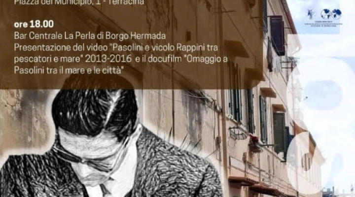 A Terracina un doppio appuntamento per omaggiare Pier Paolo Pasolini tra mare e città