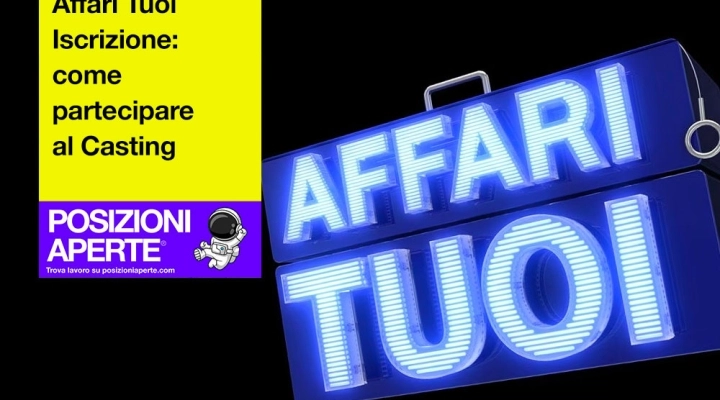 Affari Tuoi come partecipare al Casting