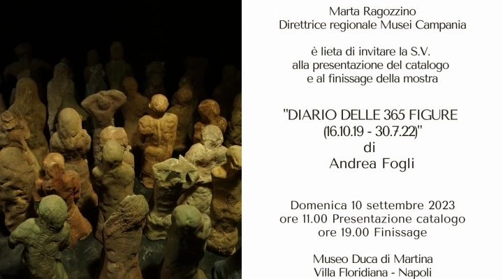 Presentazione catalogo e finissage mostra “Andrea Fogli. Diario delle 365 Figure” al Museo Duca di Martina