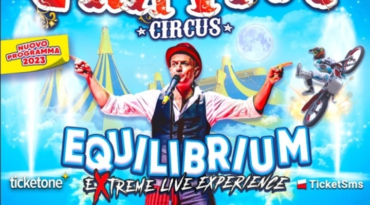 IDROSCALO. ARTISTI DEL FESTIVAL DEL CIRCO DI MONTE CARLO ED UN’ACROBATA PARAPLEGICA NELLA PISTA DELLO SPERICOLATO “GRAVITY CIRCUS”