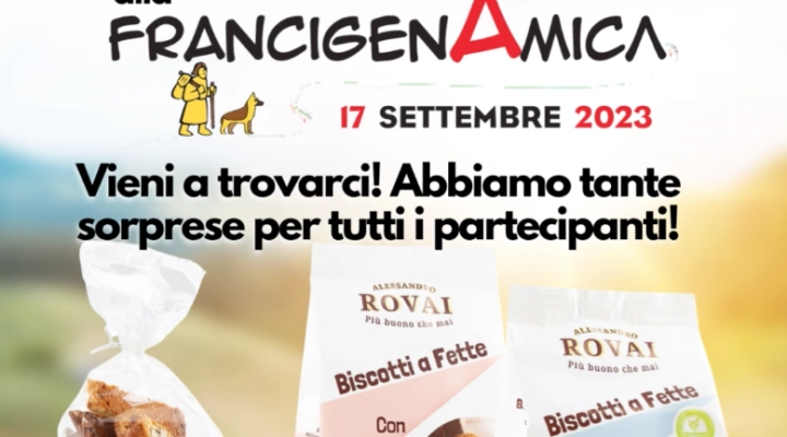 Rovai più buono che mai a FrancigenAmica