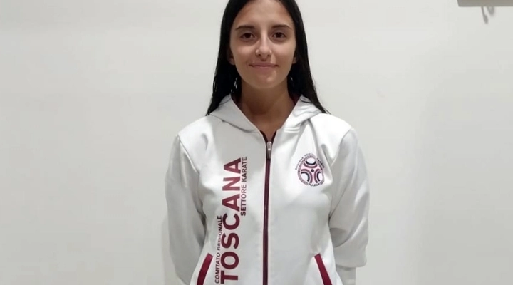 La casentinese Laura Abenante alla coppa del mondo di karate