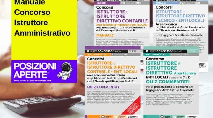 Manuale Concorso Istruttore Amministrativo