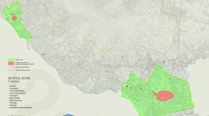 UNESCO, approvato ampliamento Buffer Zone sito Pompei-Ercolano-Torre Annunziata