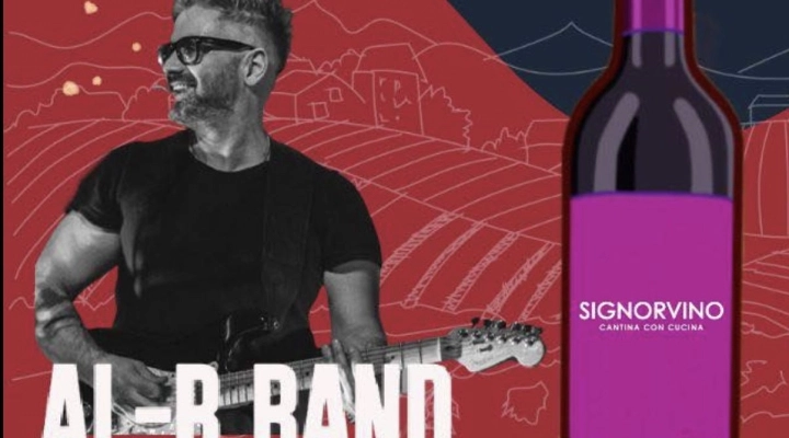 Il 4 ottobre 2023 Alberto Salaorni & Al-B.Band live al Signorvino - Affi (VR)