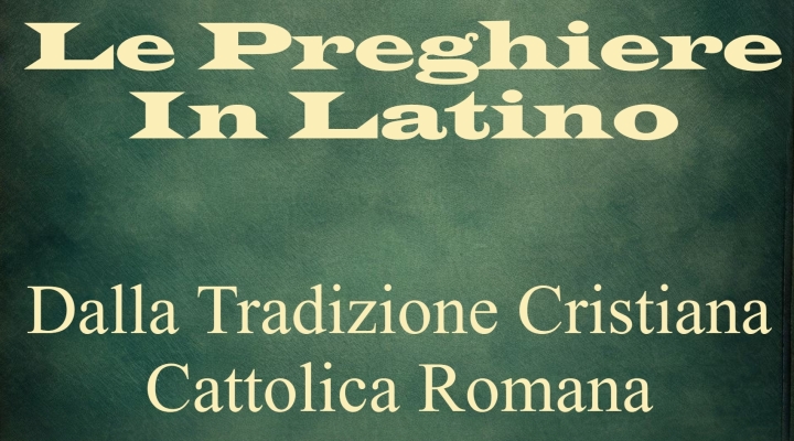 La Preghiera in Latino: pubblicato il primo libro digitale (ebook)