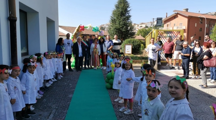 Inaugurata a Picerno l’Aula Natura di WWF e P&G Italia