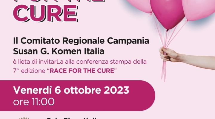  Conferenza stampa - presentazione RACE FOR THE CURE NAPOLI e programma iniziative 202