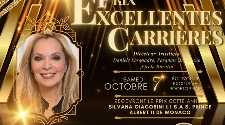 Principato di Monaco. Sabato 7 Ottobre la seconda edizione del Gran Galà Premio Italia “Carriere Eccellenti”