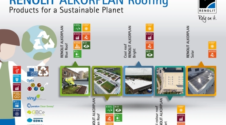 Renolit Alkorplan aggiorna le dichiarazioni ambientali di prodotto (EPD) per le sue membrane impermeabili