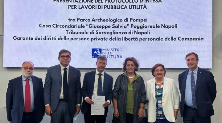 INCLUSIONE SOCIALE e PATRIMONIO ARCHEOLOGICO POMPEI SI APRE AI LAVORI DI PUBBLICA UTILITÀ PER L’INSERIMENTO SOCIALE DEI DETENUTI 