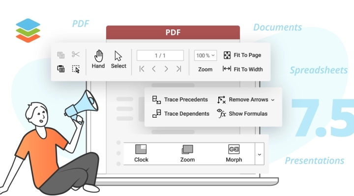 Lanciato ONLYOFFICE Docs 7.5 con il PDF Editor, sillabazione automatica, Screen Readers e altro