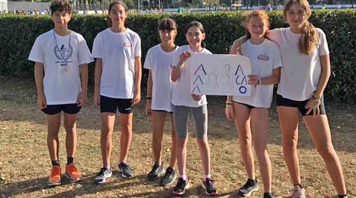 Due ori per l’Alga Atletica Arezzo ai Campionati Toscani Ragazzi