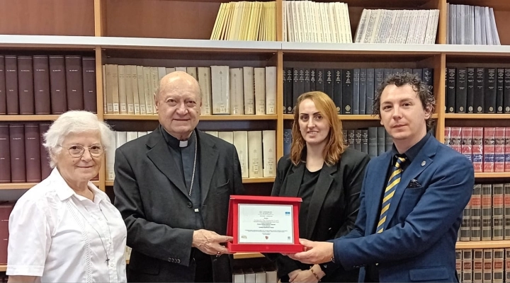 Roma: Il premio Leonardo da Vinci per la ricerca culturale consegnato al Cardinal Ravasi