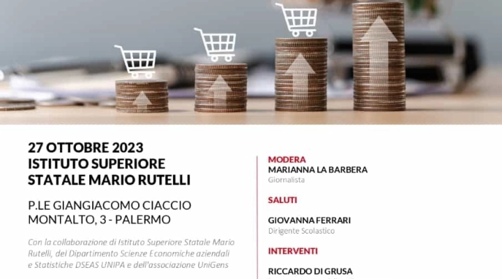 Educazione finanziaria, all’Istituto Superiore Statale “Mario Rutelli” di Palermo un incontro a cura di Altroconsumo