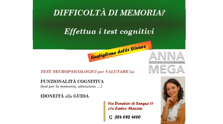 Difficoltà di memoria? Inquadramento tramite Neurologo o Geriatra e test neuropsicologici