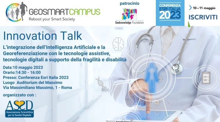 L'AI e la georeferenziazione con le tecnologie assistive a supporto della fragilità e disabilità