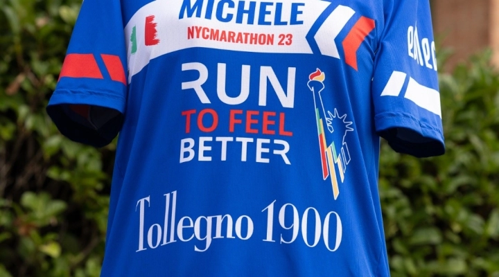 TOLLEGNO 1900 CORRE AL FIANCO DI RUN TO FEEL BETTER