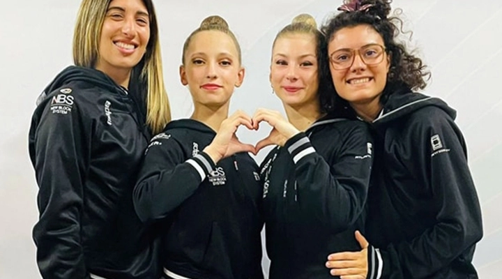 Anna Batistini della Ginnastica Petrarca è campionessa interregionale di ritmica