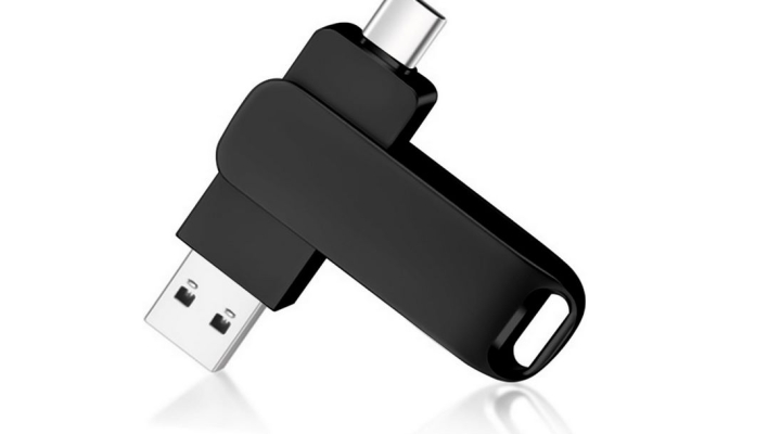 Chiavetta USB-C Dual Abauoat 128GB: Soluzione Compatta per Archiviazione e Trasferimento Dati