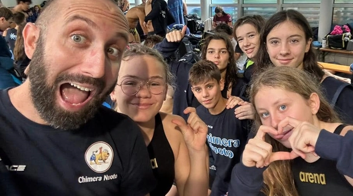 La Chimera Nuoto archivia lo SwimMeeting di Bolzano al quarto posto 