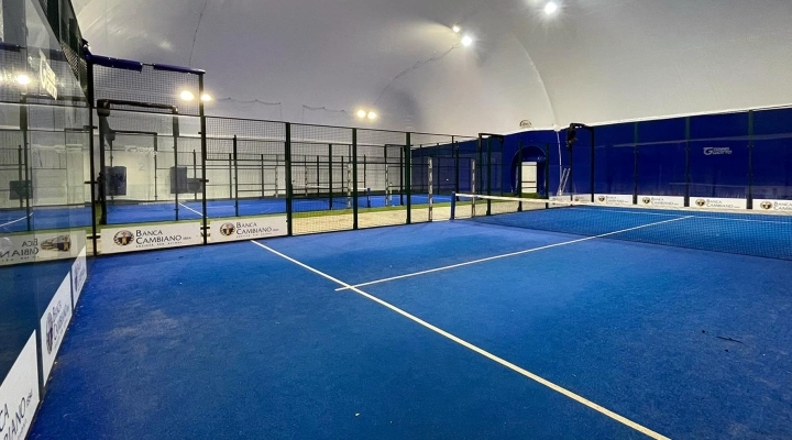 Taglio del nastro al Tennis Giotto per la nuova copertura dei campi da padel