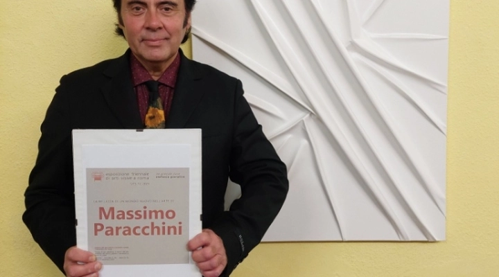 MASSIMO PARACCHINI ESPONE ALLA TRIENNALE DI ARTI VISIVE A ROMA