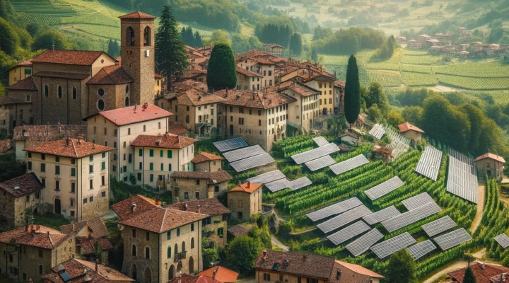 Vincoli Paesaggistici in Italia: Navigare tra Estetica e Innovazione - L'Installazione dei Pannelli Fotovoltaici Rossi