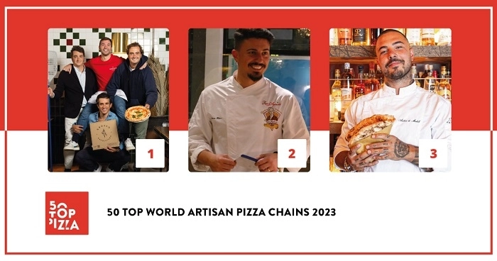 50 Top Pizza 2023, Grosso Napoletano è la Migliore Catena Artigianale di Pizzerie nel Mondo