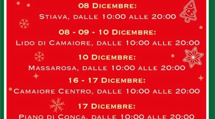 Vivi un magico Natale in Versilia 