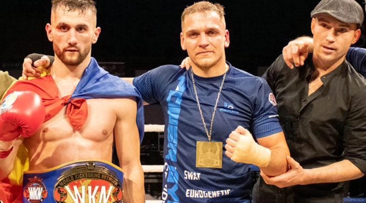 Daniel Velea del Team Jakini è campione italiano di kickboxing