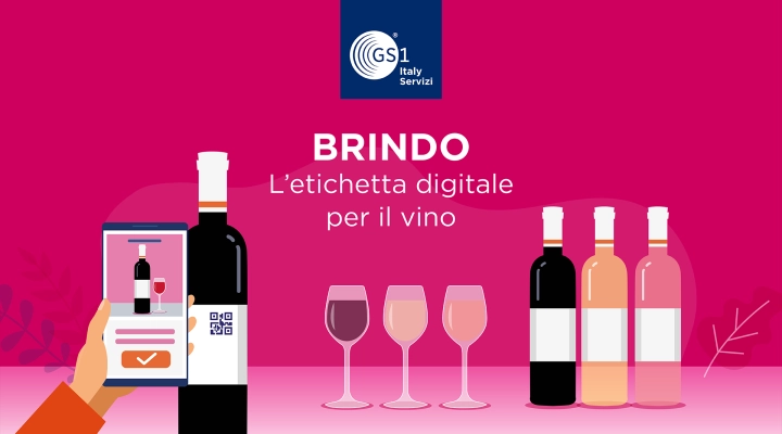 Il vino #1 al mondo si mette in regola con Brindo: il 13/12 il webinar gratuito di GS1 Italy Servizi