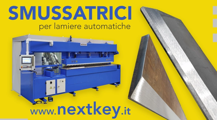 Smussatrice automatica per lamiere