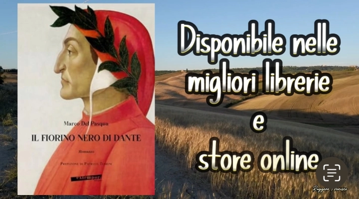 Il fiorino nero di Dante, il romanzo di Marco Del Pasqua