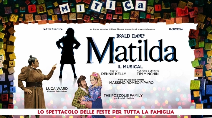  “Matilda “ grande successo per la premiere italiana del musical firmato M. R. Piparo