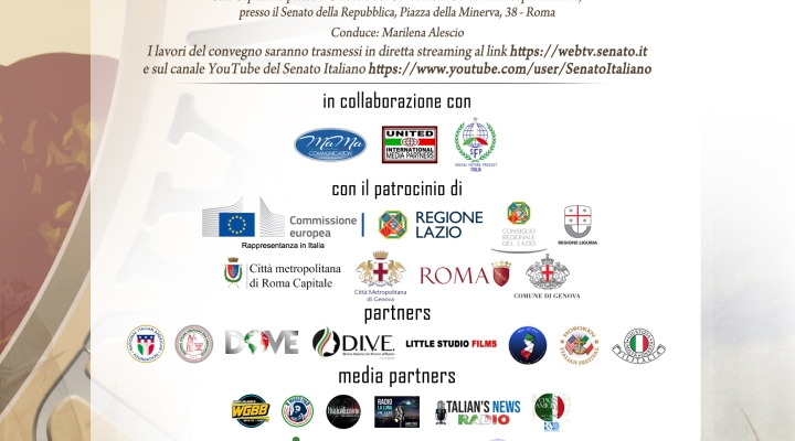 Premio COLUMBUS INTERNATIONAL AWARD Roma Special Edition 15 dicembre 2023 -  presso Senato della Repubblica