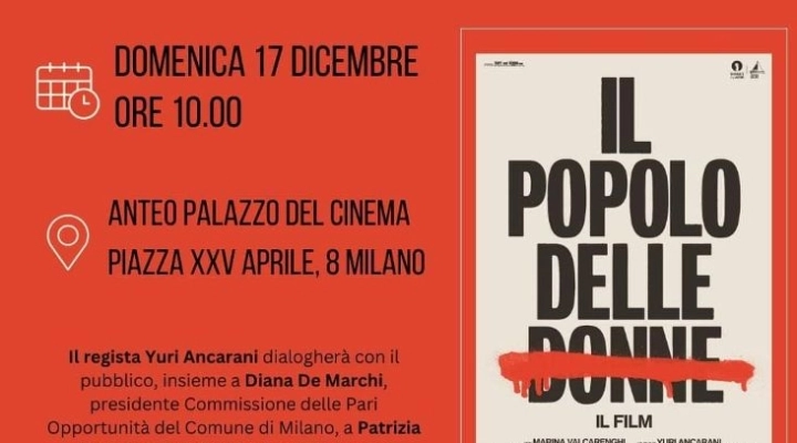 Domenica 17 dicembre ad Anteo spazio Cinema proiezione del film 