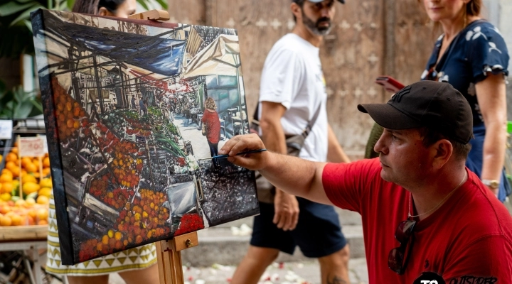 “Landscape”, l’arte protagonista nei luoghi di lavoro: la nuova installazione dell'artista palermitano Chiappa