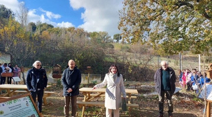 Inaugurata a Osimo l’Aula Natura di WWF e P&G Italia